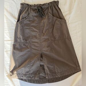 Anthropologie Pilcro Army Green Skirt